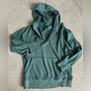 Aerie Green Oversize Hoodie
